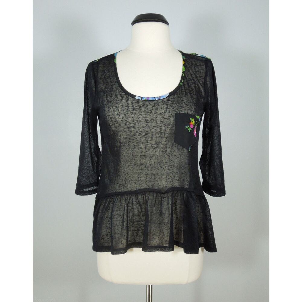 LOVE 2 be LOVED Top Peplum Style Front